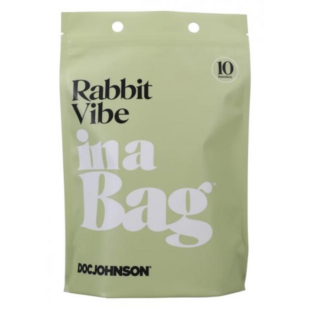 In A Bag Rabbit Vibe - Black