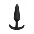 Tapered Black Butt Plug for Enhanced Anal Experience