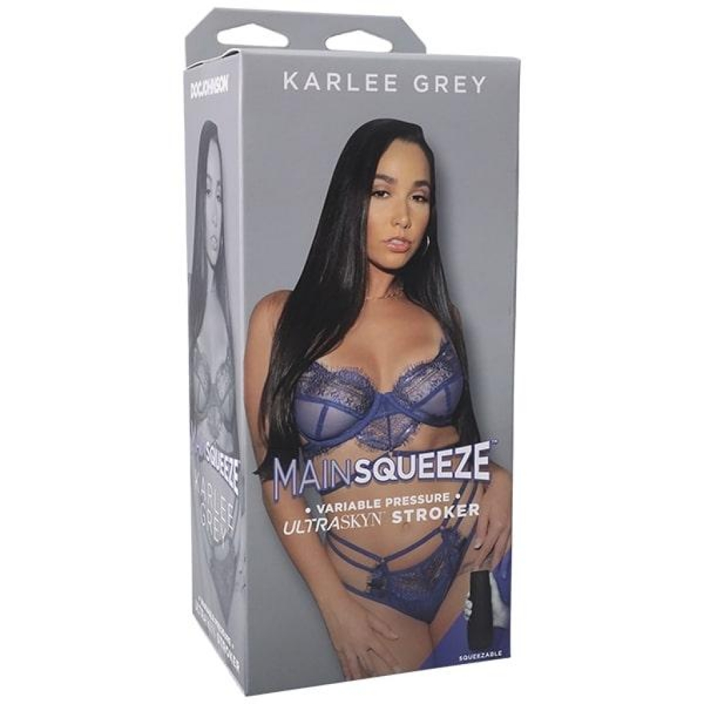 Main Squeeze Karlee Grey Ultraskyn Stroker - Vanilla