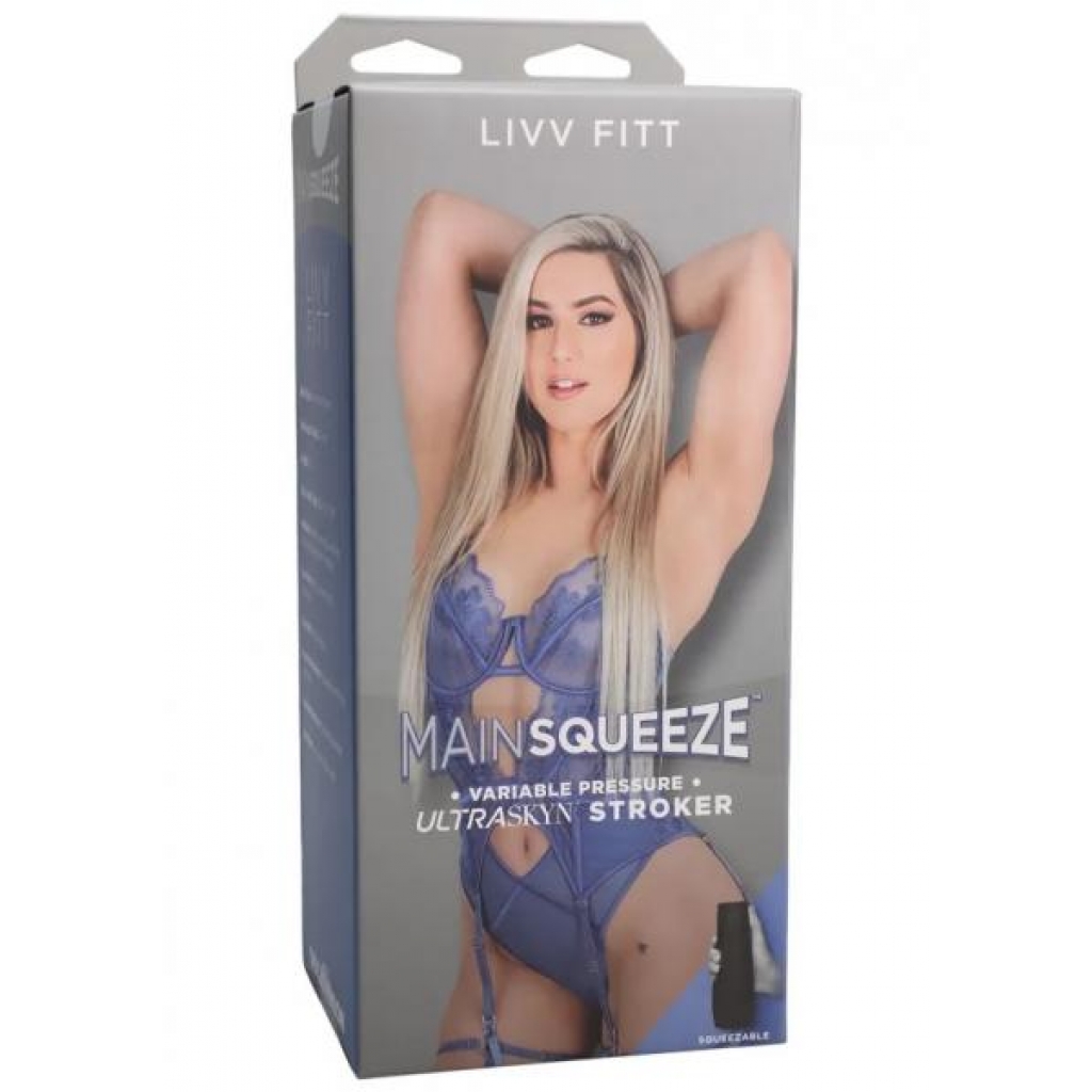 Main Squeeze Livv Fitt Vanilla Ultraskyn Stroker - Pussy