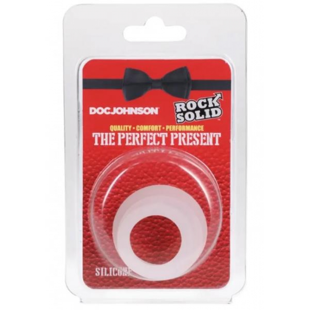 Rock Solid Perfect Present Penis Ring - Frost