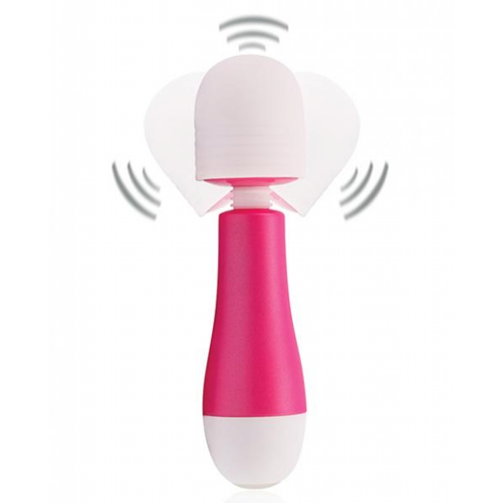 Fuzu Rechargeable Mini Wand: Pink Travel Size