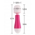 Fuzu Rechargeable Mini Wand: Pink Travel Size