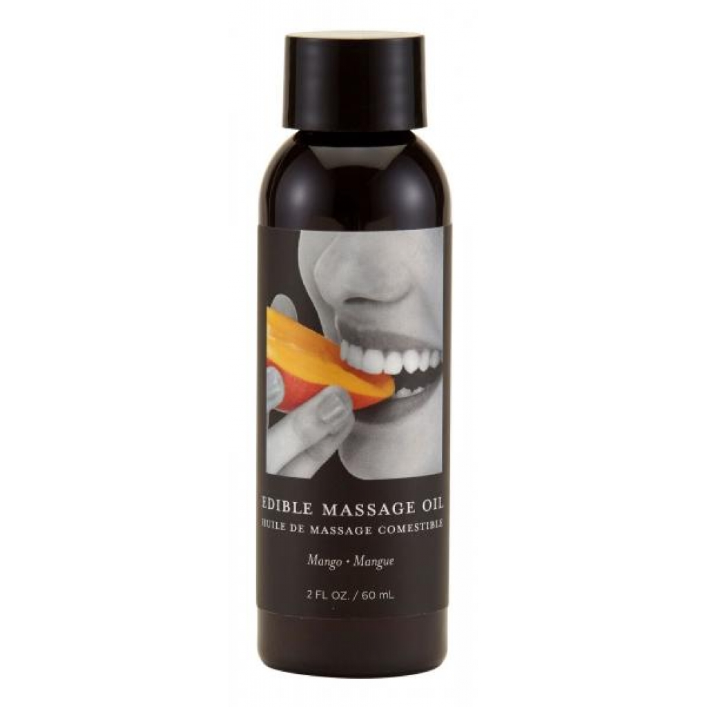 Edible Massage Oil - Mango 2oz