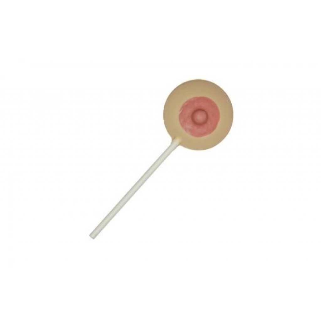 Butterscotch Flavored Small Single Boob Lollipop