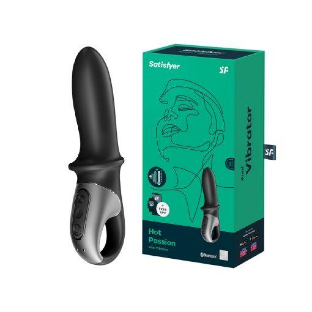 Satisfyer Hot Passion Anal Vibrator in Black