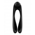 Versatile Satisfyer Candy Cane Black Finger Vibrator