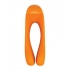 Versatile Pleasure with Satisfyer Candy Cane Orange Finger Vibrator