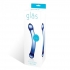 Glas 6 Inches Curved Glass G-Spot Dildo - Blue