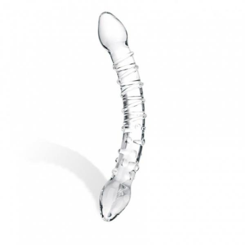 Glas Double Trouble Glass Dildo - Artistic Pleasure