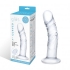 Glas 7 Curved Realistic Glass Dildo with Veins