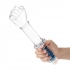 Glas 11in Glass Fist Double Ended With Handle Grip