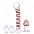 Glas 4pc Mr. Swirly Set - Glass Kegel Balls & Butt Plug