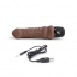 Powerpeniss 6in Vibrator Dark Brown