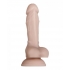 Poseable Silicone 6 Inch Dildo - Light Beige