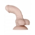 Poseable Silicone 6 Inch Dildo - Light Beige