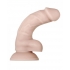 Poseable Silicone 6 Inch Dildo - Light Beige