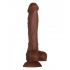 Real Supple Poseable Silicone - 8.25 In Dark