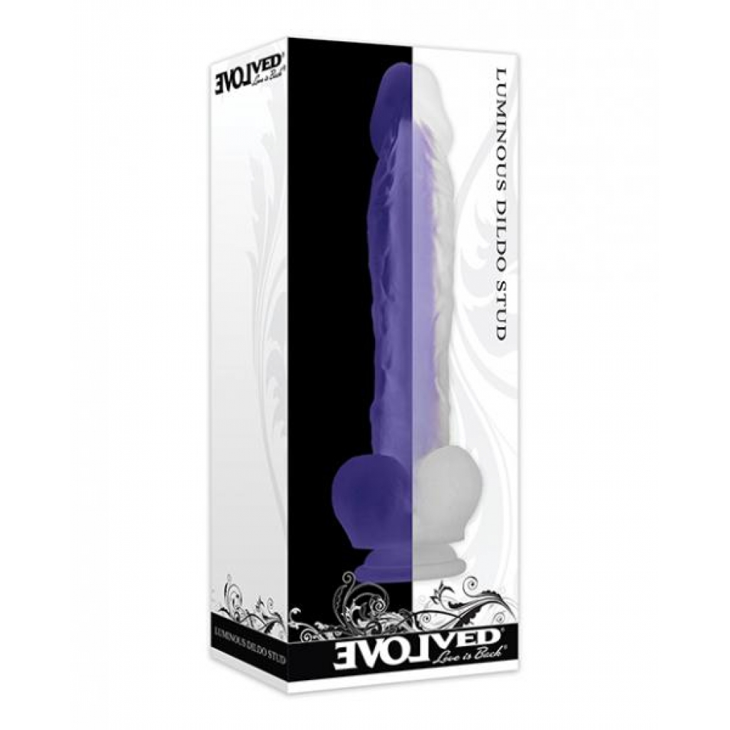 Luminous Dildo Stud: Glow-in-the-Dark Pleasure