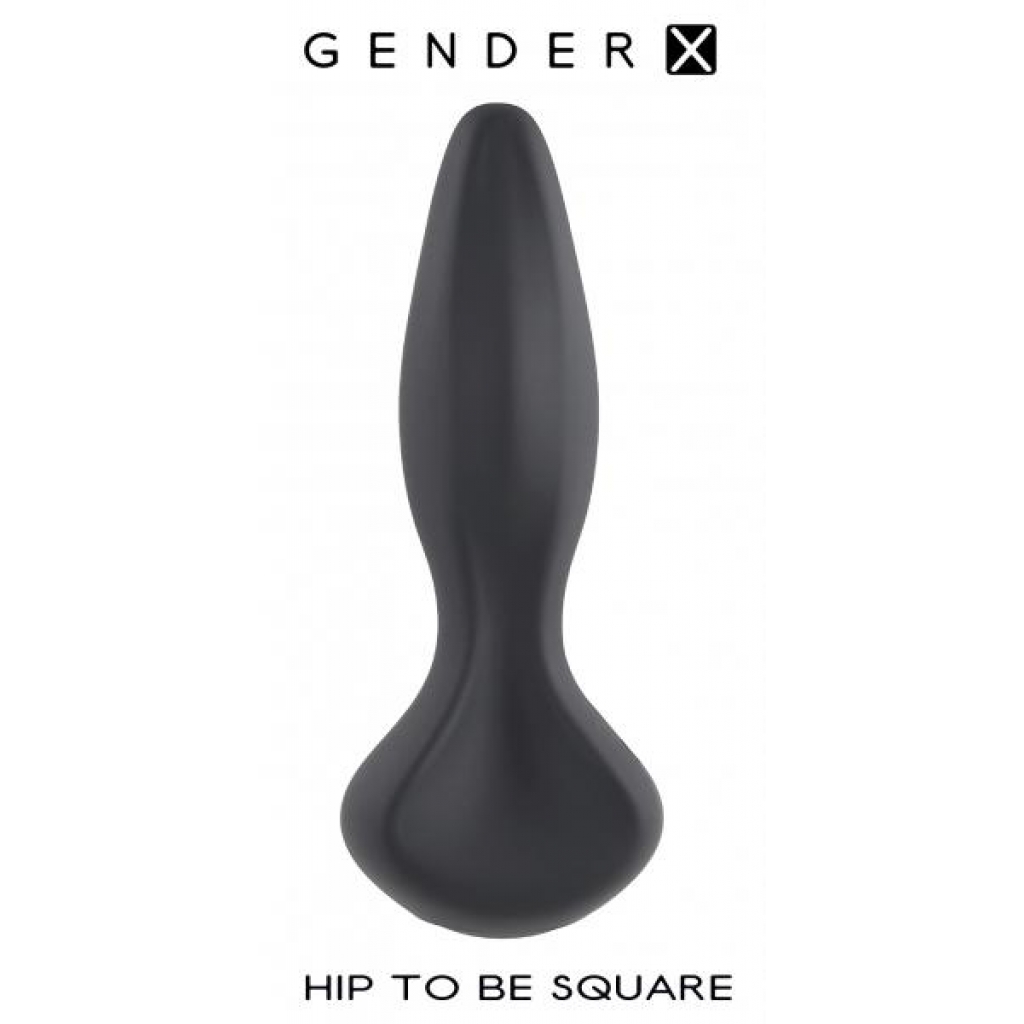 Gender X Hip To Be Square Vibrating Butt Plug