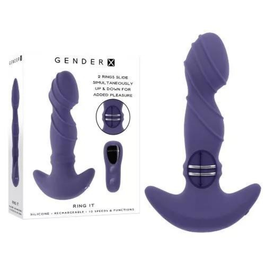 Gender X Ring It Anal Vibe