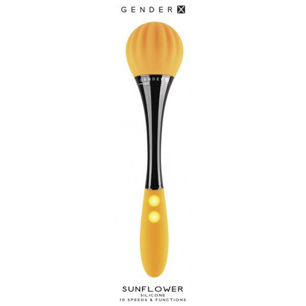 Gender X Sunflower Double Vibrator - Powerful Vibrations