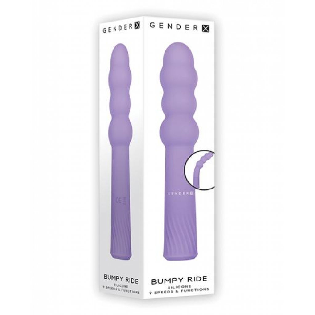 Gender X Bumpy Ride Vibrator for Unique Pleasure