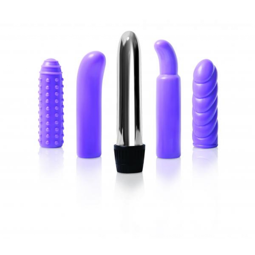 Multi Sleeve Vibrator Kit - Variety of Experiences