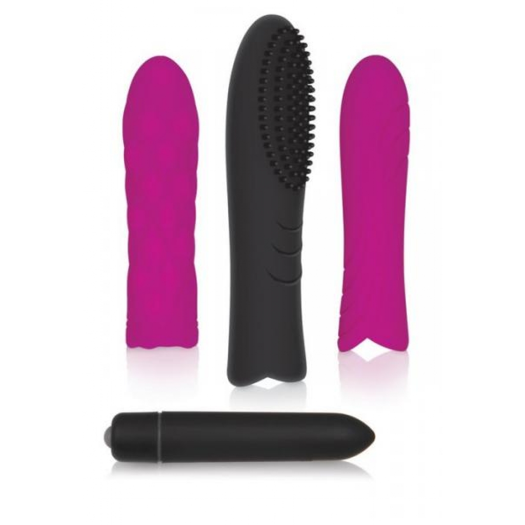 Pleasure Sleeve Trio with Bullet Vibrator - Ultimate Variety