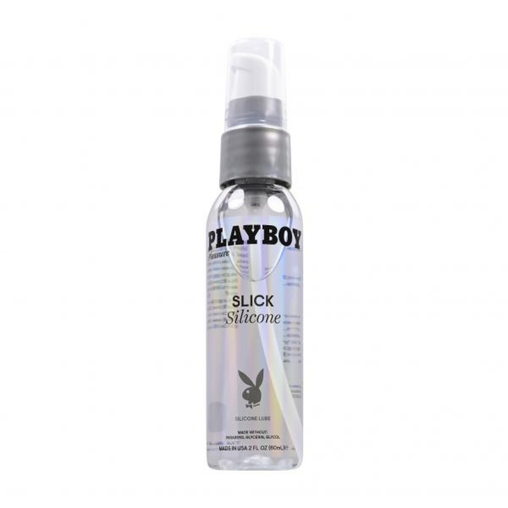 Playboy Slick Silicone Personal Lubricant - 2 Oz