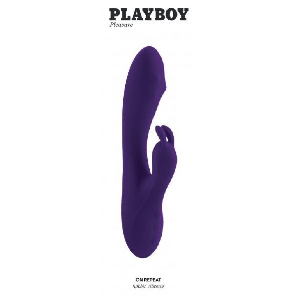 Playboy On Repeat Freedom to Play Rabbit Style Vibrator