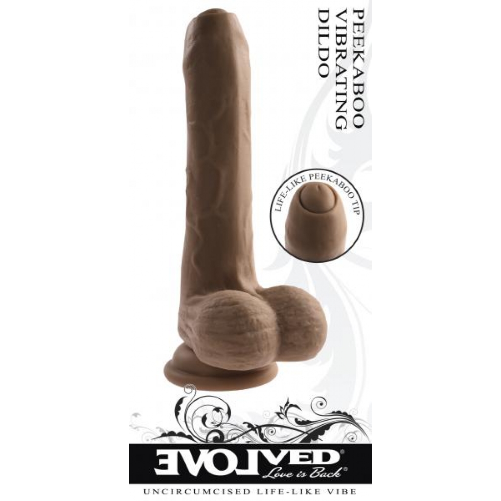 Evolved Peek A Boo Vibrating Dildo