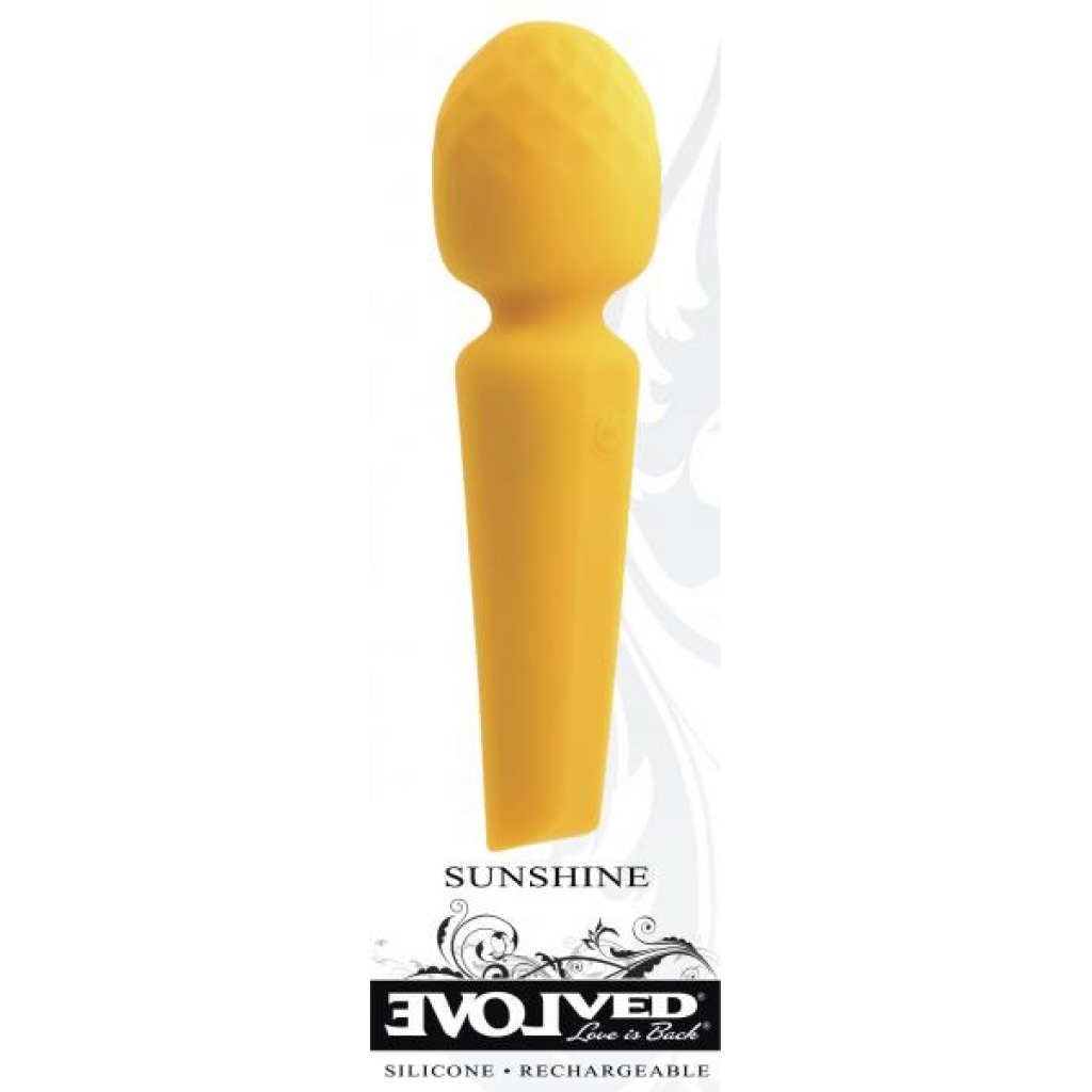 Evolved Sunshine Massage Wand - Serenity and Sensation Combined