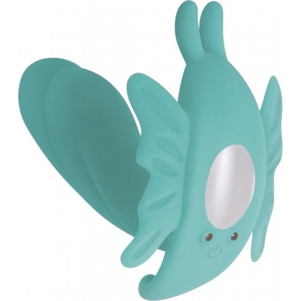 The Butterfly Effect Teal Green Rabbit Style Vibrator