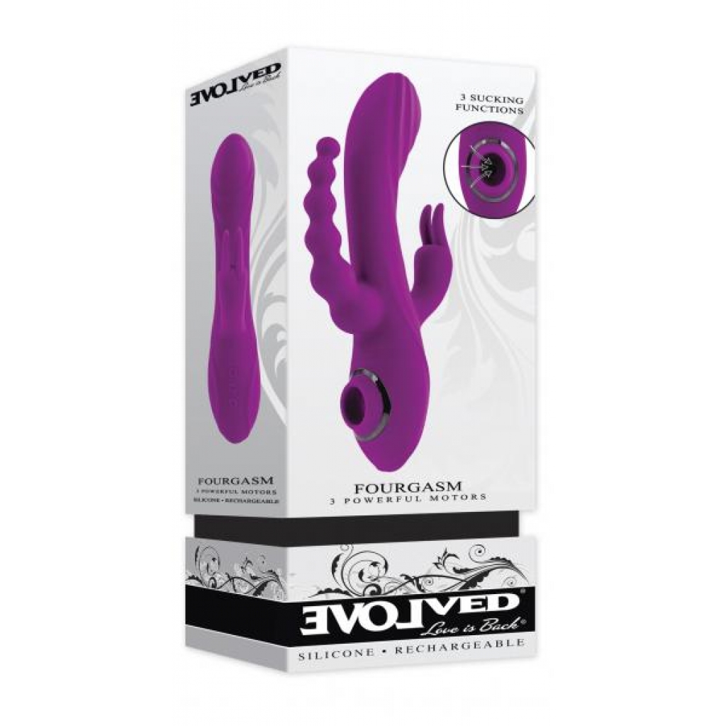 Evolved Fourgasm - Multi-Stimulation Rabbit Style Vibrator