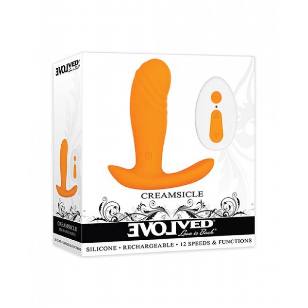 Evolved Creamsicle - Vibrating Probe with Retro Flavor