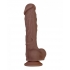 Evolved Big Shot - Dark Brown Rechargeable Vibrating Dong