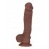 Evolved Big Shot - Dark Brown Rechargeable Vibrating Dong