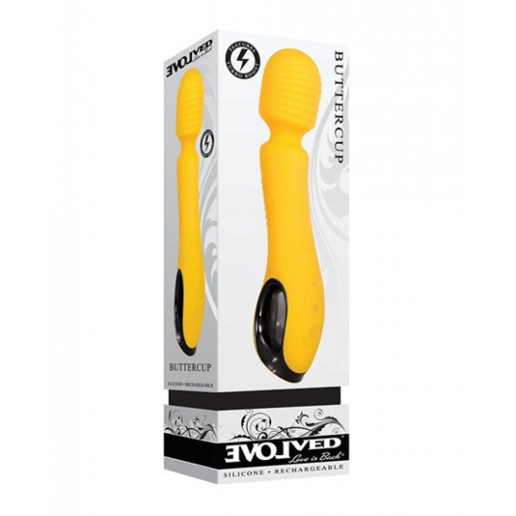 Evolved Buttercup Yellow Wand Massager