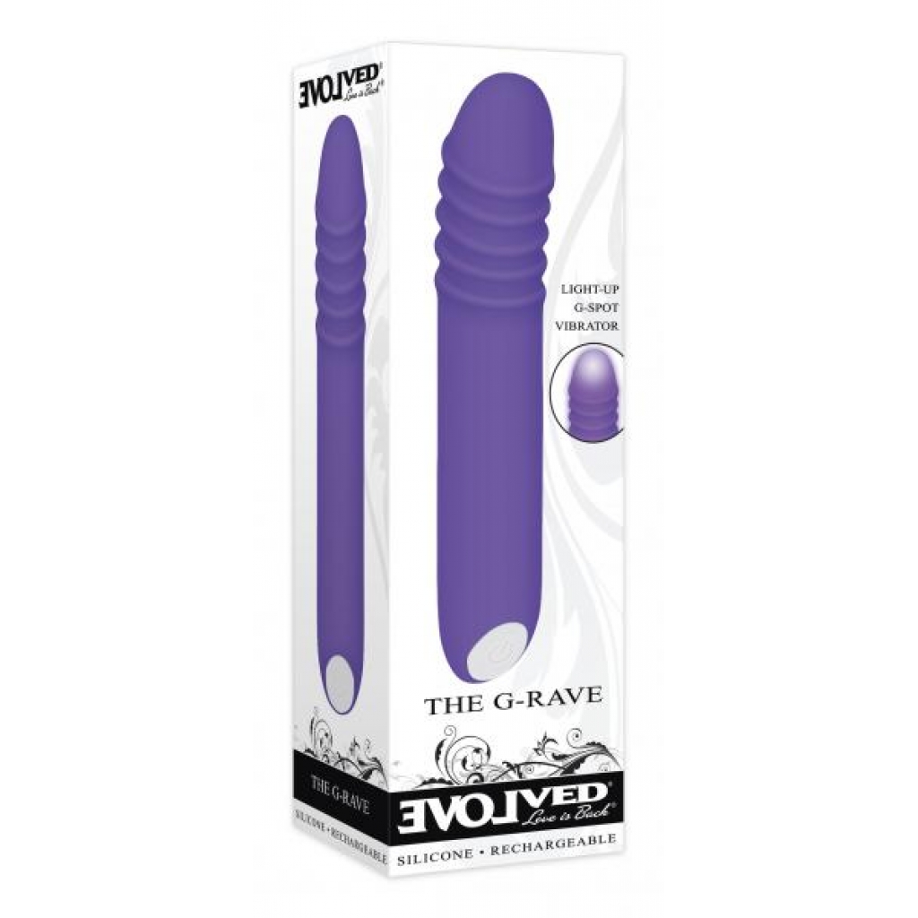 Evolved The G-Rave Vibrator - Purple