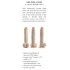 Evolved 6.5 In Natural Feel Dildo Light