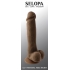 Evolved 6.5-Inch Natural Feel Dildo - Dark Skin Tone