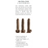 Evolved 6.5-Inch Natural Feel Dildo - Dark Skin Tone