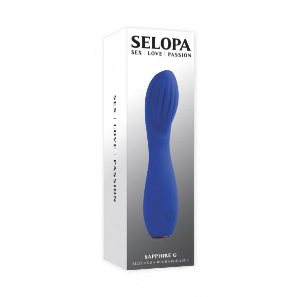 Selopa Sapphire G Vibrator - Curvy Pleasure Tool