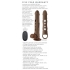 Zero Tolerance Big Boy Extender - Dark Skin Tone Vibrating