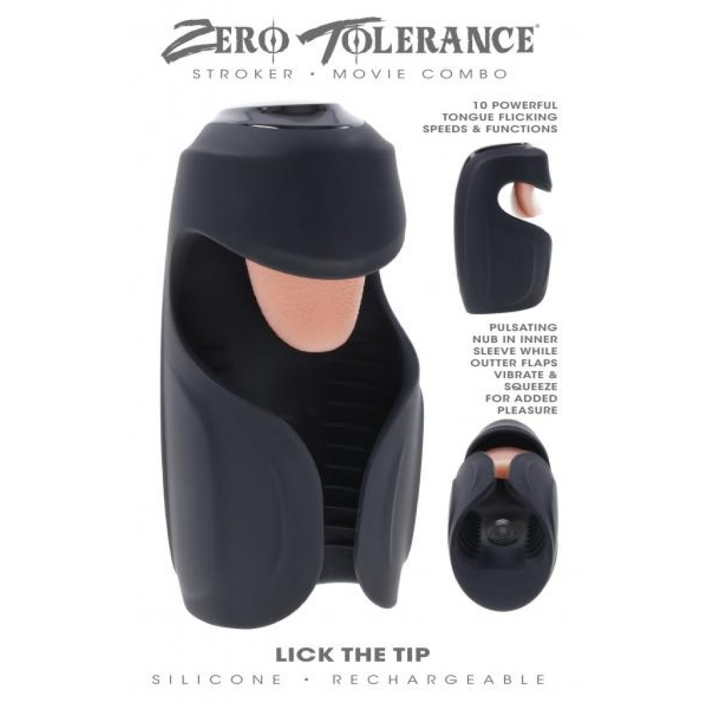 Zero Tolerance Lick The Tip Stroker