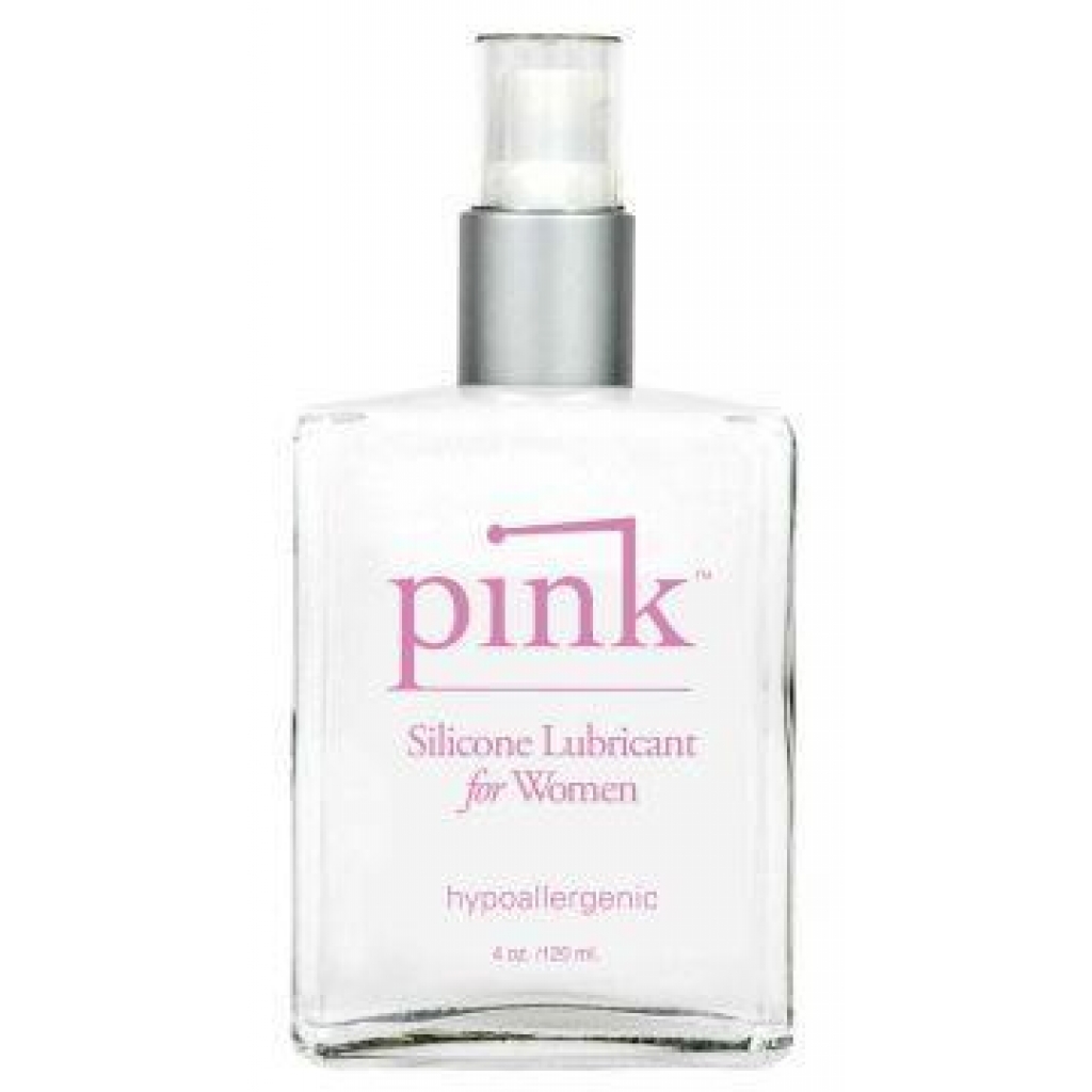 Pink Silicone Lubricant Designed for Women