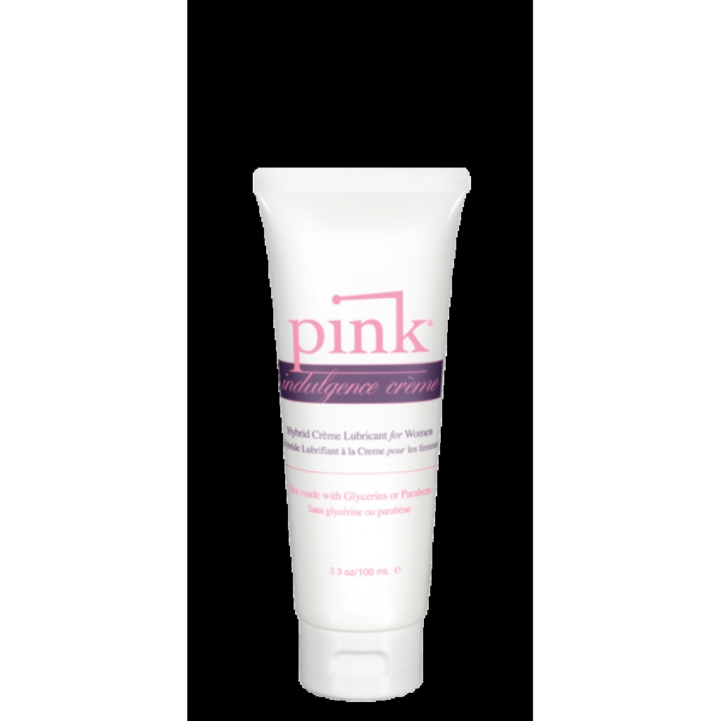 Pink Indulgence Hybrid Creme Lubricant - 3.3oz Tube