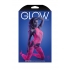 Glow Captivating Bodystocking Set, Neon Pink, O/S