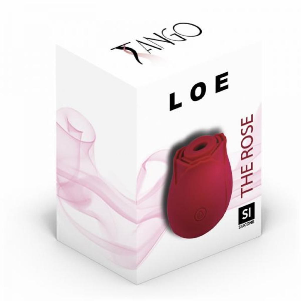 Loe The Rose Premium Suction Stimulator - Red